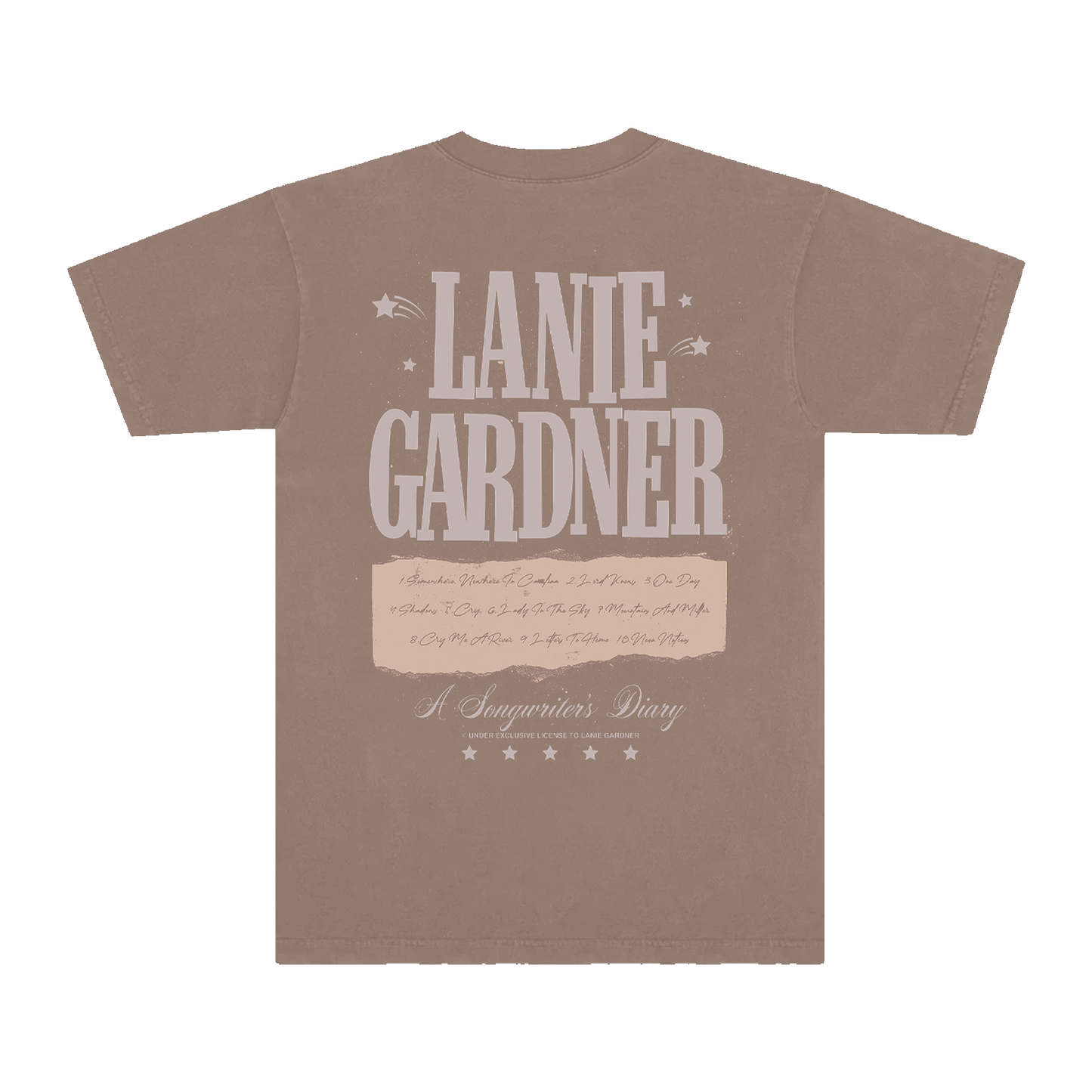 A Songwriter's Diary Tee